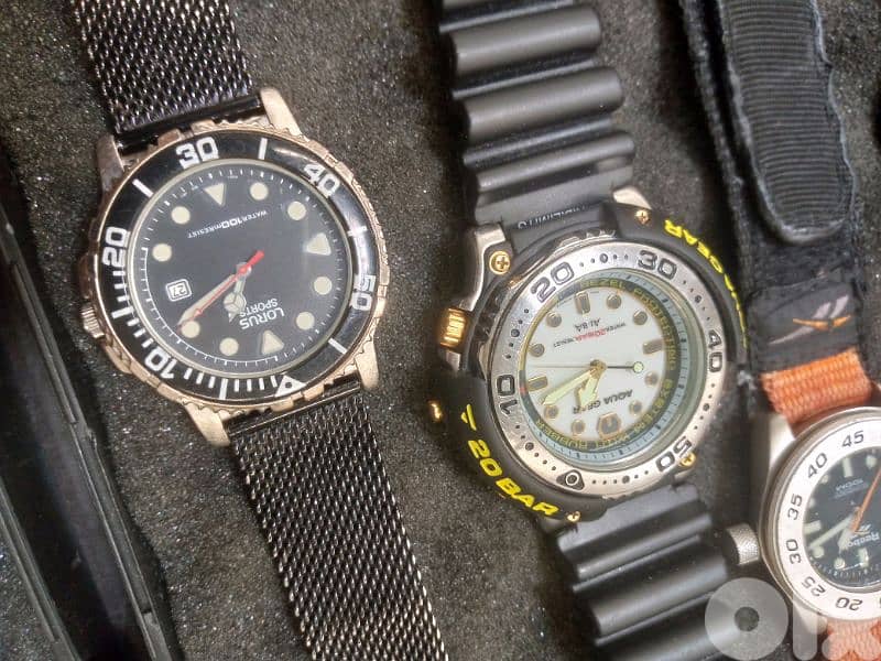 6 rare vintage watches in great condition all for 250$ 2
