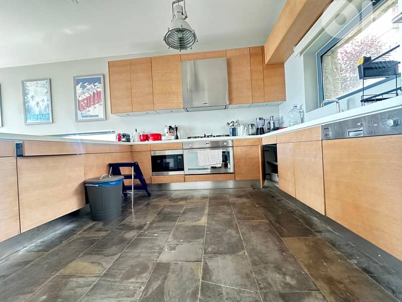 L18734Chalet with Terrace For Sale in Ouyoun El Siman, Mzar 2