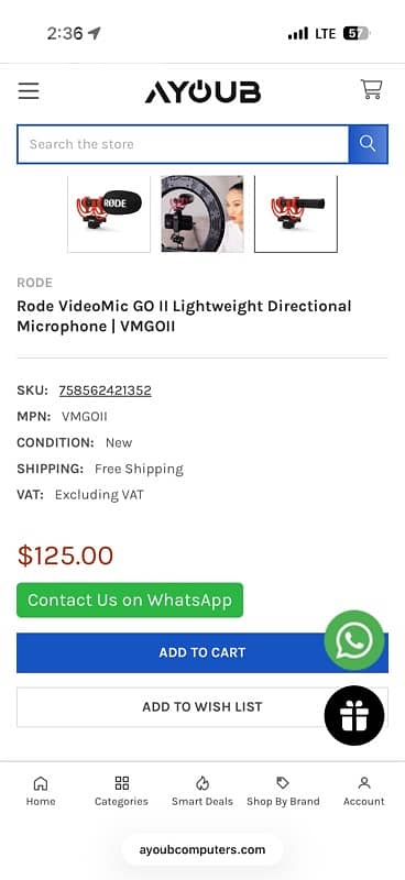 Rode VideoMic GO II Lightweight Directional Microphone 1