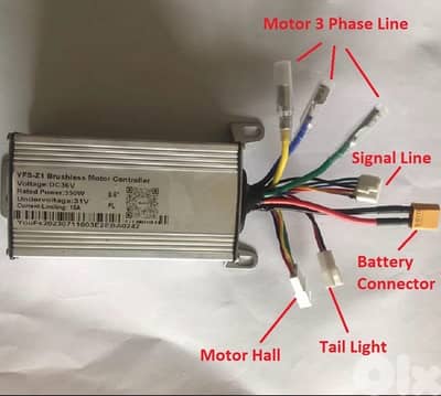 E bike motor controller