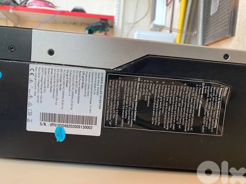 MUST Hybrid Solar Inverter 2
