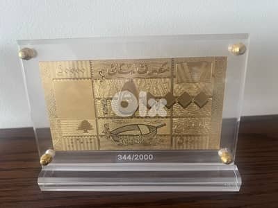 Rare Golden BDL banknotes