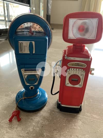 Lamps Petrol Pumps and Digital clocks