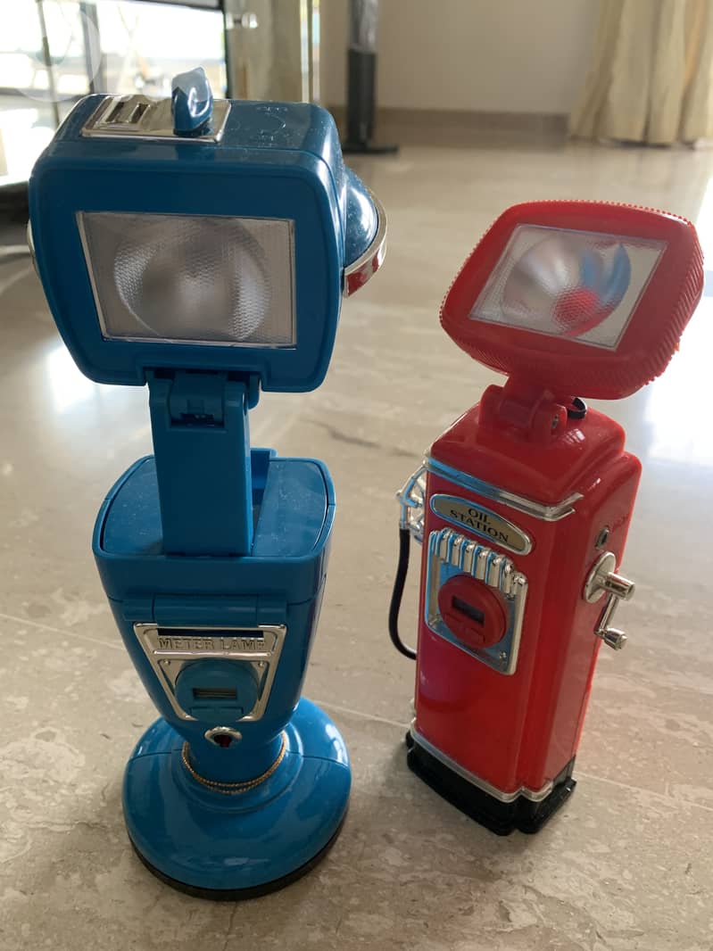 Lamps Petrol Pumps and Digital clocks 2