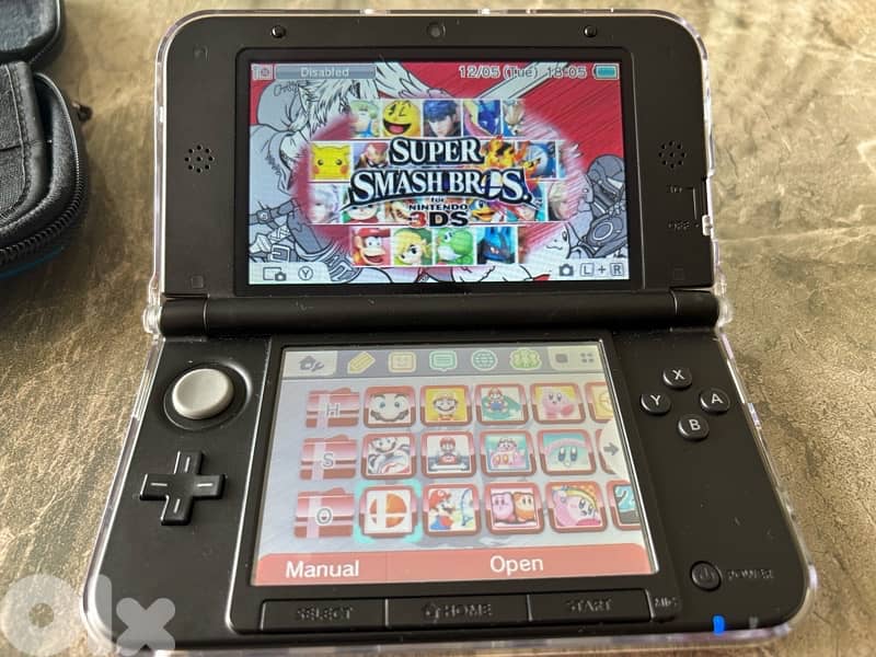 nintendo 3ds xl modded reshelled looks new with some extra stuff 3