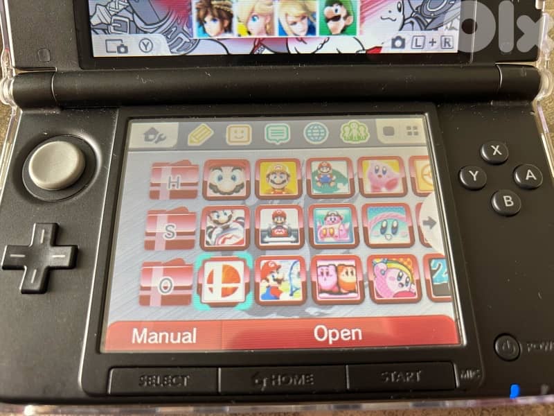 nintendo 3ds xl modded reshelled looks new with some extra stuff 5