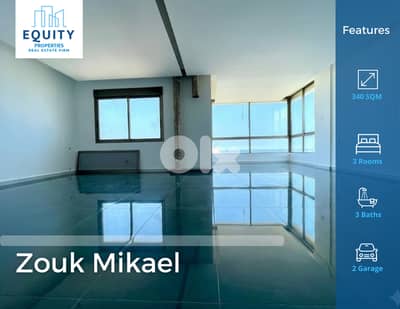 170 SQM Apartment With 170 Terrace For Sale In Zouk Mikael #RK34426
