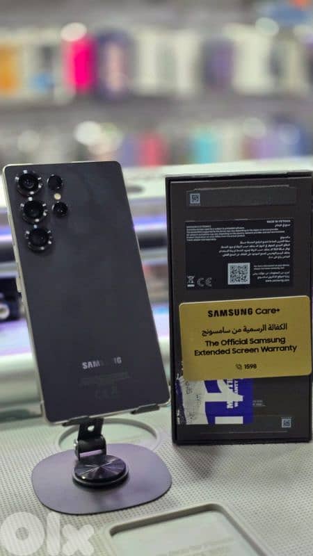 Samsung S25 ultra 12ram 256gb with box (gold warranty)BMS still active 1