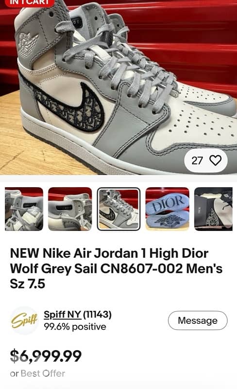 Dior x Air Jordan 1 High OG 1