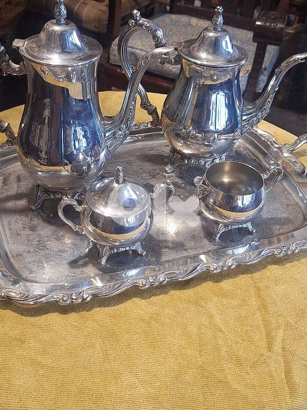 set of 5 pieces tea set made in usa 2