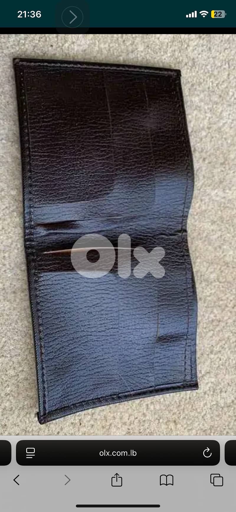 Wallet CONCORD Air France, Genuine! A COLLECTOR'S ITEM 1