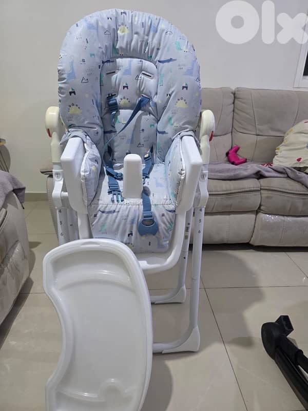 Giggles Fountain stroller. Mothercare Sleepysaurus Baby High -Chair 4