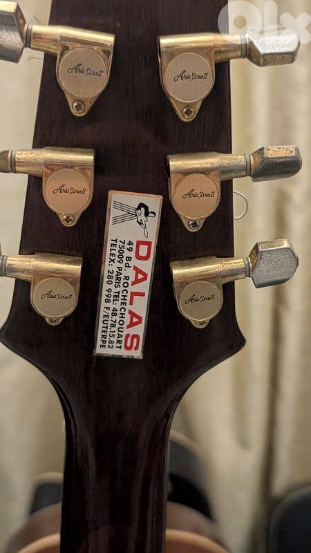 electric guitar aria pro ii ta-60 4