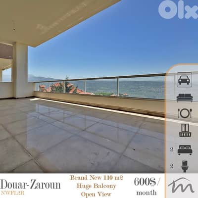 Douar - Zaroun | Brand New 2 Bedrooms Apartment | Open Mountain View