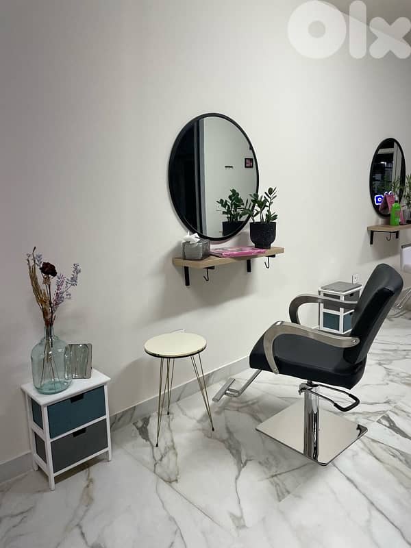 brushing chair 1