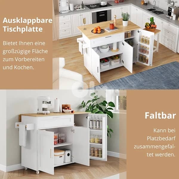 Merax Kitchen Island 5