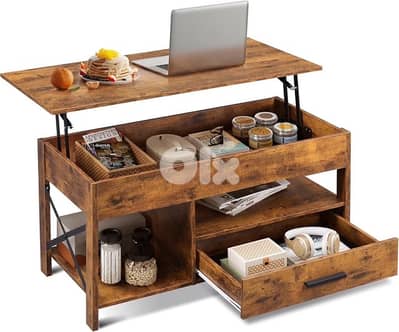 WLIVE Coffee Table, 39" Lift Top Coffee Table