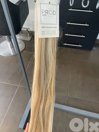 100% Real Woman hair extensions