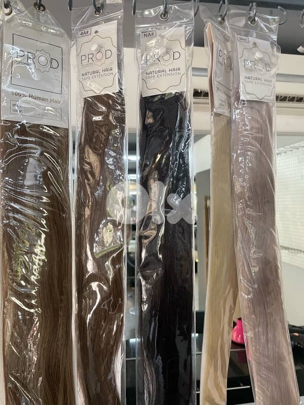 100% Real Woman hair extensions 2