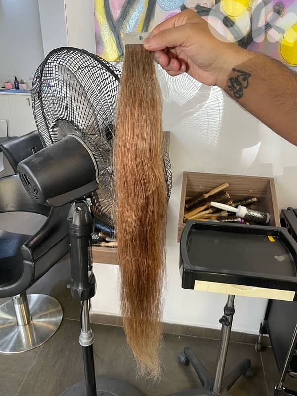 100% Real Woman hair extensions 3