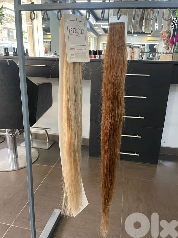 100% Real Woman hair extensions 5