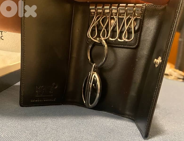 Authentic Montblanc Meisterstück Key Case – Mint Condition 2
