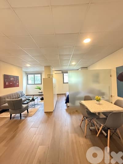 Furnished studio for rent in Dik El Mehdi in a very nice building.