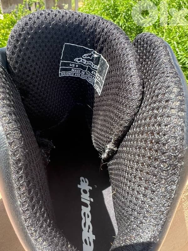 Alpinestras shoes for motorcycle , Carbon Fibre 3