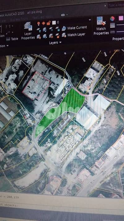 Induatrial Land For Sale in Choueifat (Aamrouseye)