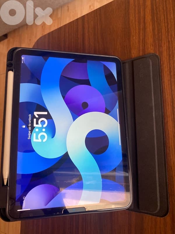 iPad Air 4th generation + apple pen + cover 2