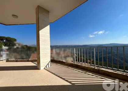 OPEN VIEW | 3 BEDROOMS | HUGE BALCONY | BROUMANA PRIME, (BR-394)