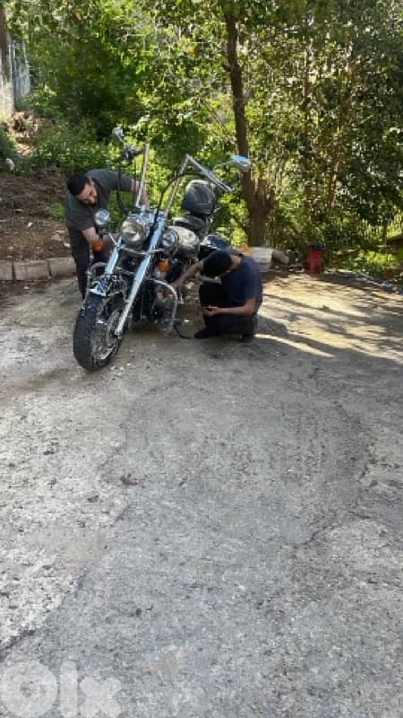 Honda shadow 750cc 2