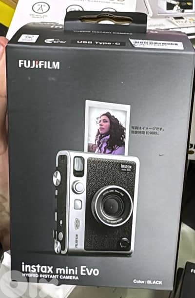 FujiFilm Instax Mini Evo Black