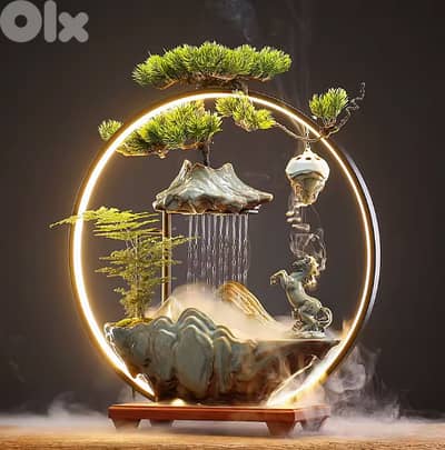 Indoor waterfall