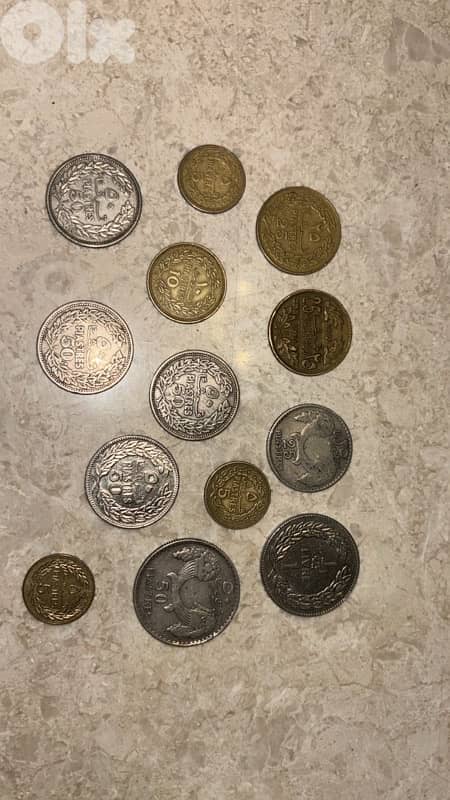 Lebanese coins 1