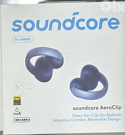 Anker Soundcore AeroClip blue