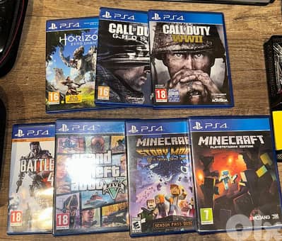 Used PS4 Games bundle