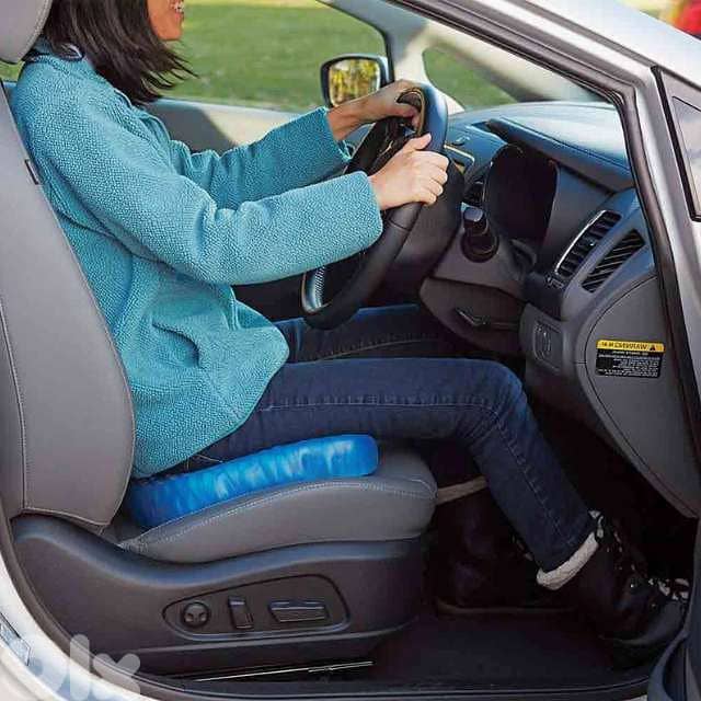 Egg Sitter Seat Cushion, Back Relief Polymer Pad for Car & Office 2