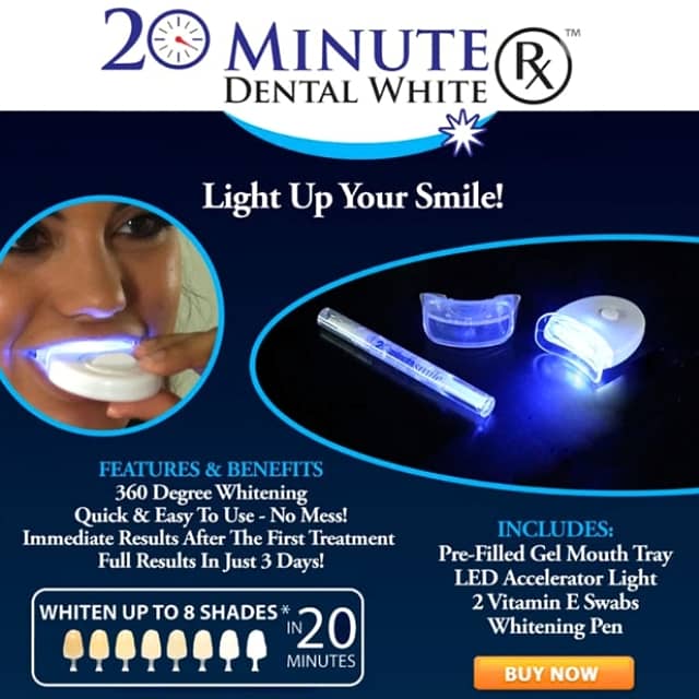 20-Minute LED Dental Whitening Kit – Fast, Enamel-Safe Results 2