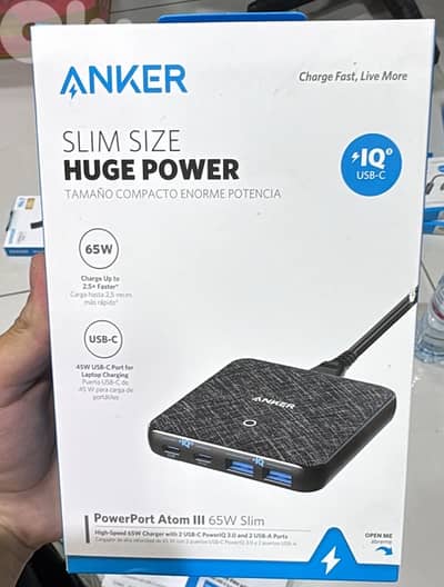 Anker PowerPort Atom III 65w Slim A2046K11