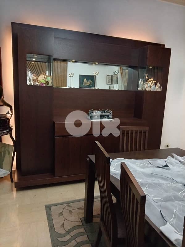 Beautiful Dining Room with Chairs & Vitrine 1