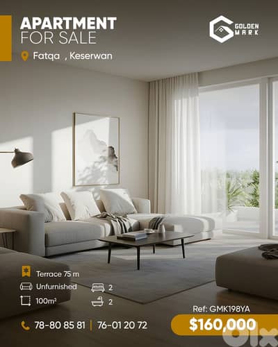 GMK198YA -  Apartment For Sale In Fatqa  - شقة للبيع في فتقا