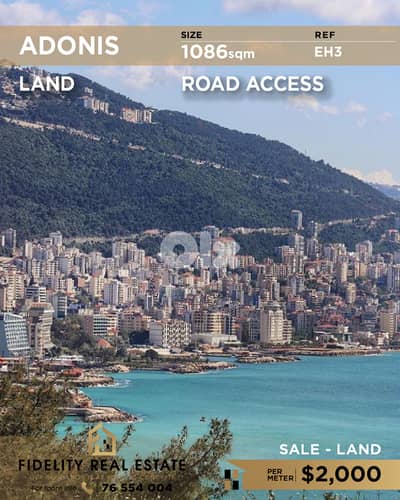 Land for sale in Adonis EH3 أرض للبيع في أدونيس