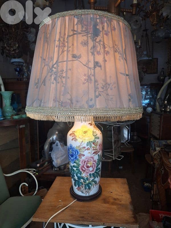 vintage lamp chinese hand made original 5