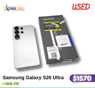 Samsung Galaxy S26 Ultra  16GB, 1TB