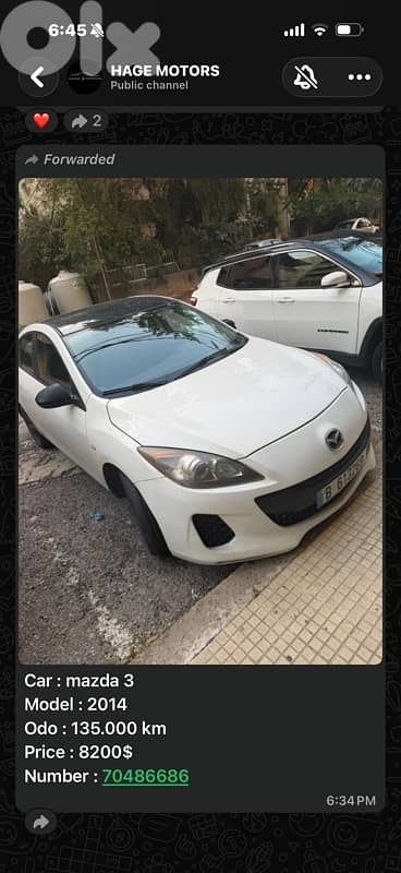 Mazda 3 2014