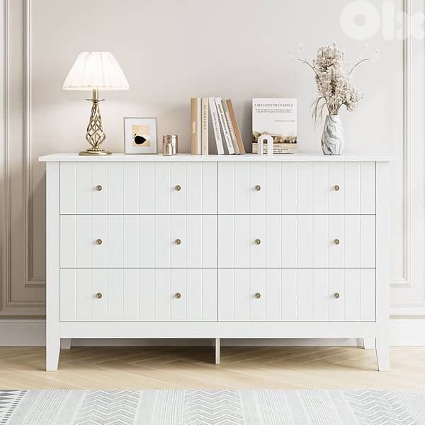 dresser with 6 drawers 2