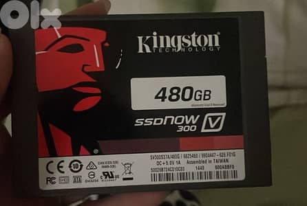 SSD 480GB KingSton