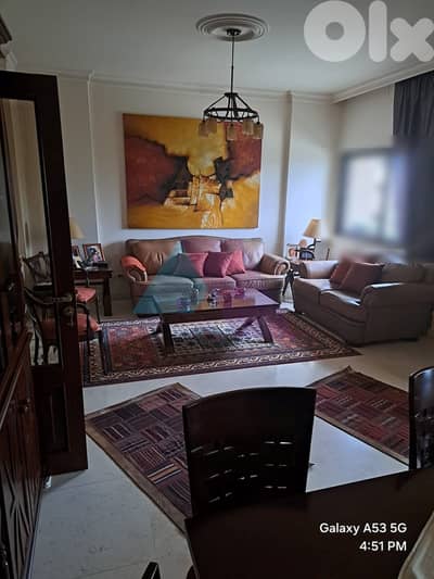 200m2 duplex apartment+terrace+mountain view 4sale in Mazraa