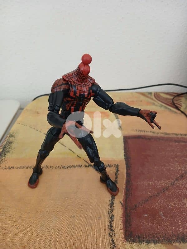 Rubix cube and Spiderman action figure 2